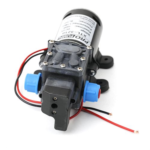 12V 100W Miniature High Pressure Diaphragm Pump Self-Priming Pump 8L/Min For Agriculture Sprayer Drones Parts
