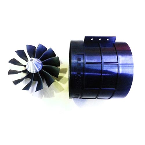 120mm 12-blade EDF Ducted Fan 5075-650KV Brushless Motor For Rc Jet Airplane EDF Plane