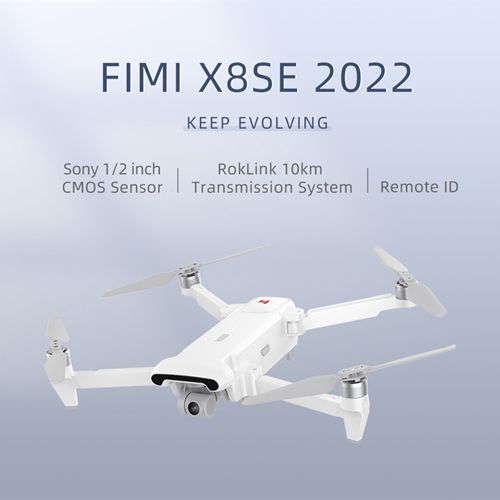FIMI X8SE 2022 Version 10km RC Drone With 3-Axis Gimbal 4K Camera HDR Video GPS Helicopter New
