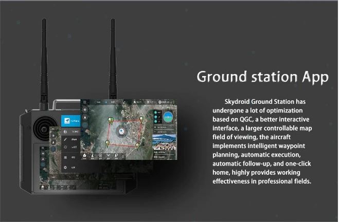 Skydroid H12 12 Channel 2.4GHz 1080P Digital Video Data Transmission Transmitter SKYDOID H12 RC drone remote control
