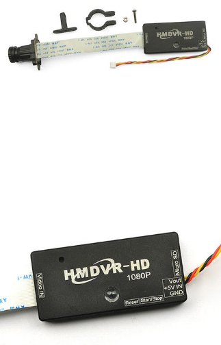 V-tail 210 FPV Drone Spare Part HMDVR-HD 1080P DVR Switchable NT