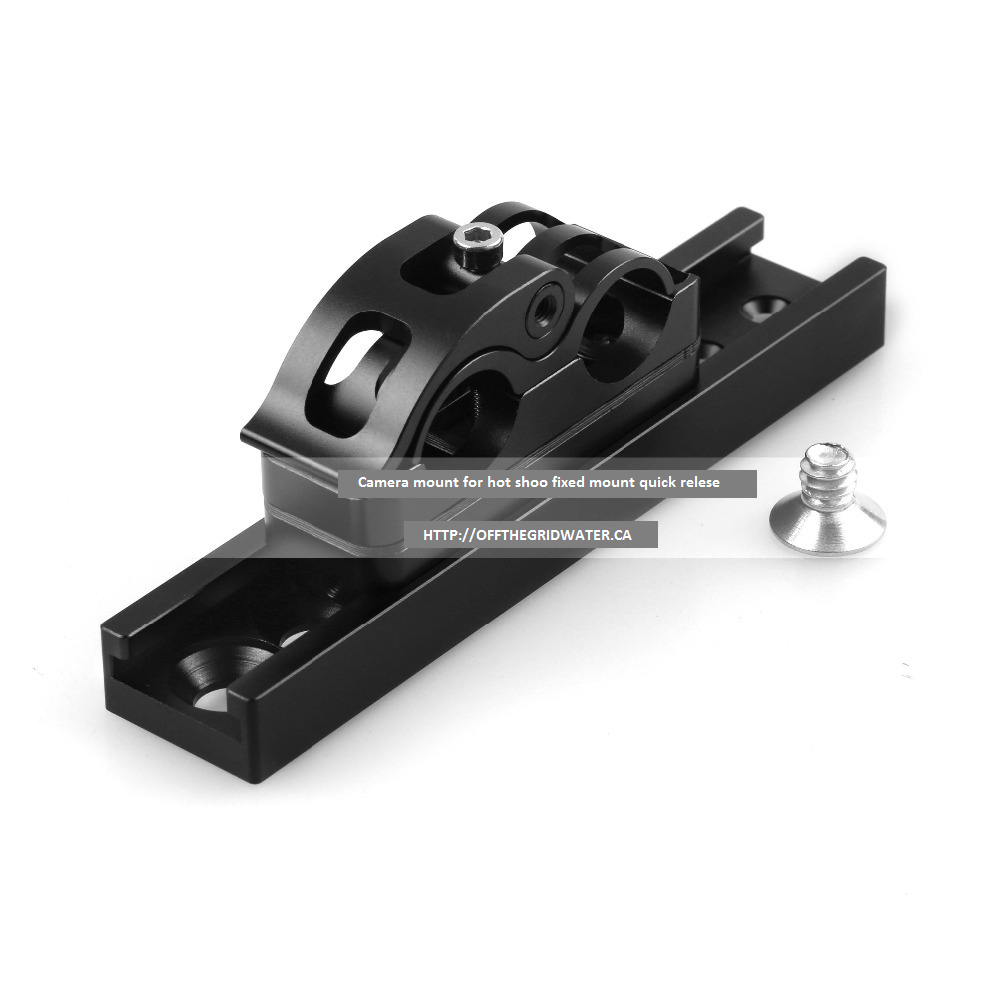 (image for) Camera mount for hot shoo fixed mount quick relese