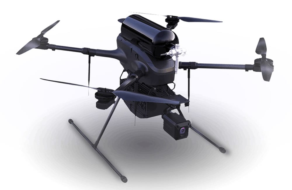 Notuzi H100 four-rotor endurance hydrogen fuel cell drone RTF