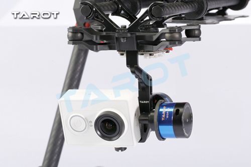 (image for) 2-Axis Tarot Brushless Gimbal Camera Mount with ZYX22 Gyroscope