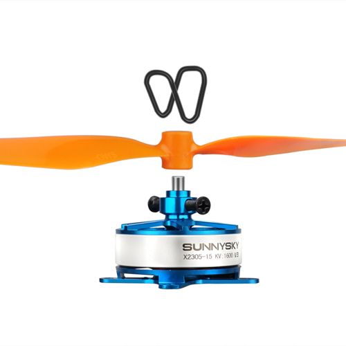 Sunnysky V3 Version X2302 1500KV Brushless Motor for 3P 3D Fixed-wing Aircraft Multicopter