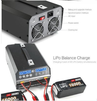 SKYRC 1080W 20A Dual Channel Lithium Battery Charge